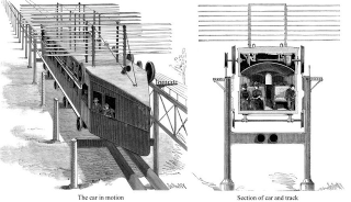 Illustration for article titled Algunos de los trenes más extraños jamás inventados